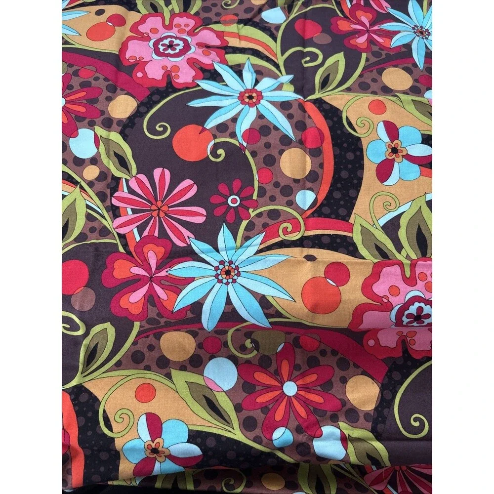 Bubbles & Blooms Cotton Quilting Fabric  Beverlyann Stillwell Retro Floral